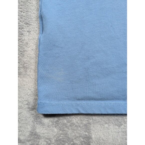 Carhartt T Shirt Mens Large Blue Relaxed Fit Barn Chore Rugged Tuff Work - Picture 10 of 10